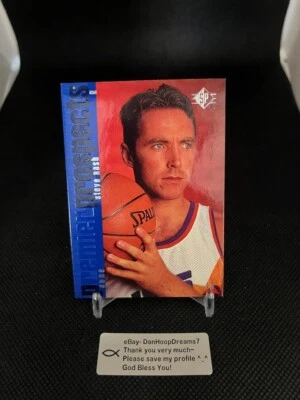 1997 Upper Deck SP Premier Prospects Rookie RC STEVE NASH #142 - Image 1 of 2