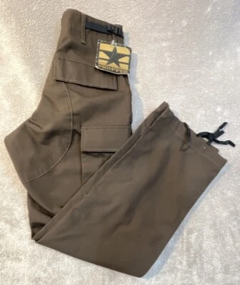 NEW SMALL MENS PROPPER F5201 POLY COTTON BLEND BDU PANTS F5201 BROWN Extra SM - Image 1 of 4