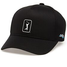 PGA Tour Men's Airflux Mesh Cap, Caviar One Size