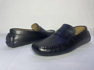 Mocasín de cuero Vince Camuto Vy Esmail negro Milano / tallas 8,5M y 9M - Imagen 1 de 6