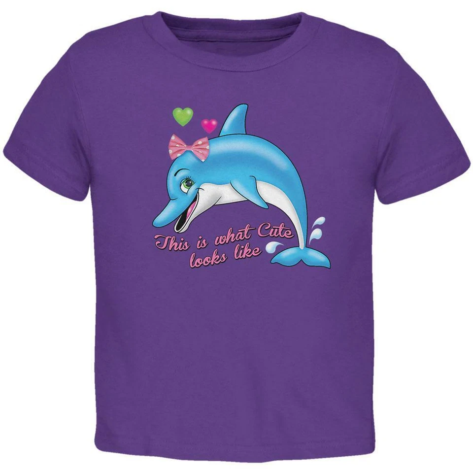 Camiseta Dolphin This is What Cute Looks Like para niños pequeños Foto 1 de 1