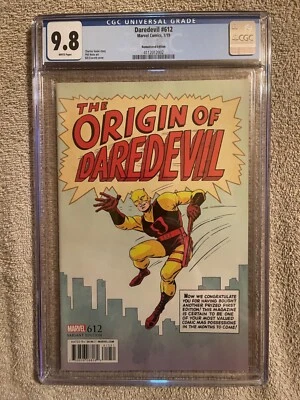 Daredevil # 612 , CGC 9.8 , Ltd 1:200 Remastered Variant , Bill Everett ! - Image 1 of 4