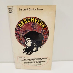 AESCHYLUS THE ORESTEIA TRILOGY 1975 By George Thompson Book - Picture 1 of 4