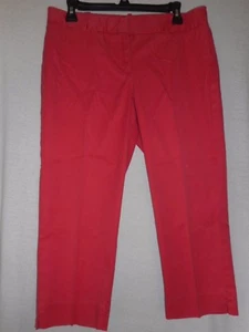 Talbots Petites Size 10P Coral cropped pants - Picture 1 of 6