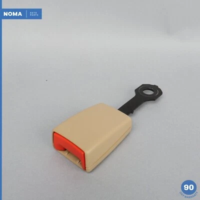 07-15 Jaguar XKR XK X150 Rear Right or Left Side Seat Belt Buckle Beige SEP OEM - Image 1 of 4