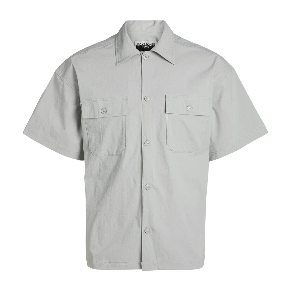 Chemise En Nylon Surdimensionnée Jack & Jones Pour Hommes Parfaite Pour L'Été - Photo 1/1