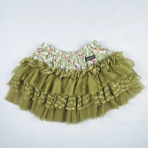 Matilda Jane Skirt Layered Ruffle Serendipity Multicolor Polyester Girls Size 4 - Picture 1 of 12