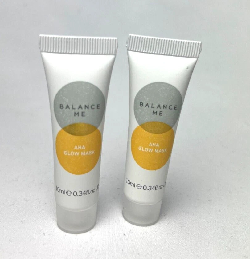 B254 Balance Me AHA Glow Mask Peeling Maske mit Glykolsäure 2x10ml = 20 ml - Bild 1 von 1