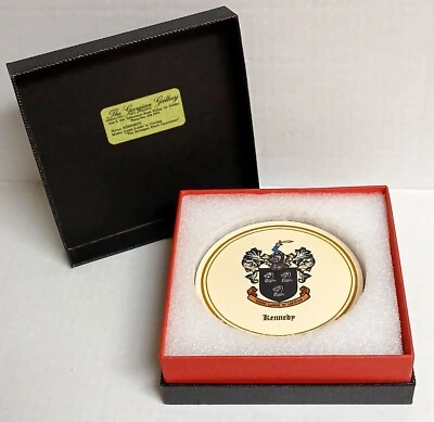 Kennedy Family Crest - Coat of Arms - Coaster Set of 6 - Image 1 of 4