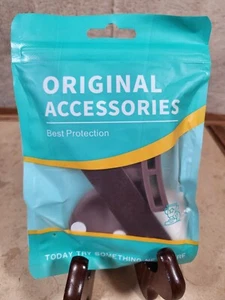 Toluohu Cute Bow Headphone Attachment - New in bag - Brownish Red - See Pics - Picture 1 of 7