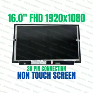 DV160FHM-N20 16,0" IPS Laptop LCD Bildschirm Panel 1920X1080 30 Pin 60Hz - Bild 1 von 9