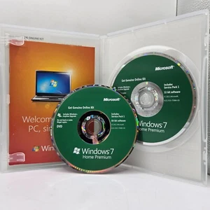 Microsoft Windows 7 Home Premium für 32 Bit und 64 Bit Discs - Bild 1 von 6