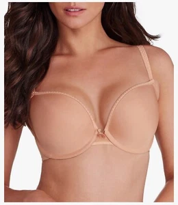 Cleo by Panache 9176 Koko geformter Plunge-BH mit Bügel für Damen karamellfarben neu mit Etikett 32FF - Bild 1 von 3