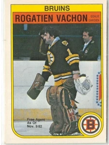 1982-83 O-Pee-Chee #23 Rogatien Vachon - Picture 1 of 2