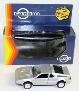 Gama 1/43 - 891 BMW M1 Sportwagen Silver Diecast Model Car - Picture 1 of 5