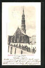 Hamburg, Catharinenkirche, Ansichtskarte 1898 