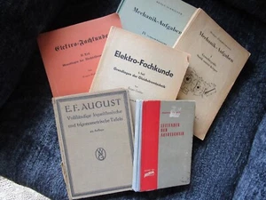 BOOKS=GERMAN= (6) MECHANIK & MATH=(SEE LISTED BELOW) - Picture 1 of 3