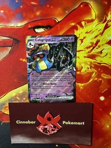 Cofagrigus ex - 076/182 Paradox Rift Double seltene Pokémon - Neuwertig/neuwertig - Bild 1 von 2