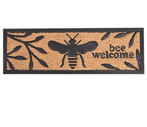 Esschert Design BIENE Alfombra De Entrada De Coco Con Goma - Imagen 1 de 3