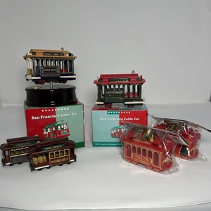 San Francisco Cable Car Lot - Spieluhr, Ornamente, Powell & Hyde K.K. Rosetta Co - Bild 1 von 6