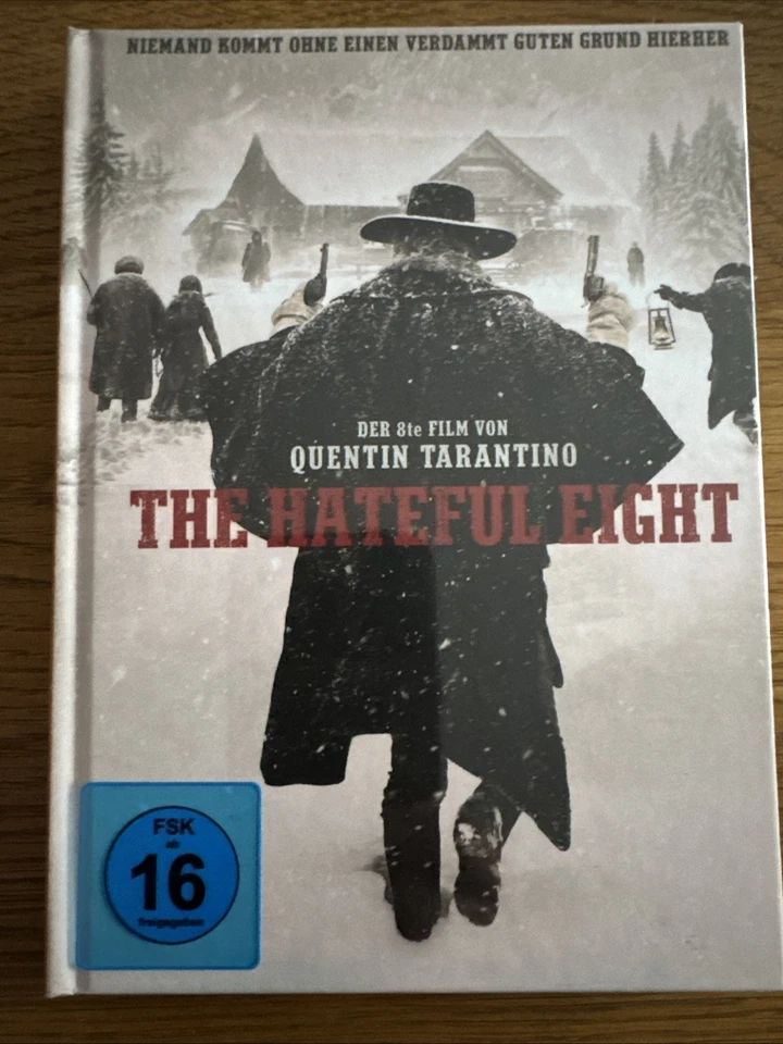 THE HATEFUL EIGHT -  LTD.  MEDIABOOK NR. 314 (COVER B) BLU RAY + DVD NEU & OVP - Bild 1 von 2