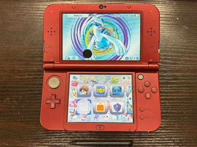B1110 Nintendo Nueva Consola 3DS LL XL Rojo Metálico Japón con Pluma X Foto 1 de 4