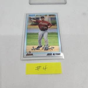 2010 Bowman Chrome #BCP137 Jose Altuve 1st Bowman Prospect RC Base Rookie Card - Picture 1 of 2