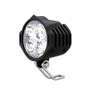 Bike LED Light Electric Bicycle Headlamp Ebike Conversion Kit 36V 48V Universal. - Picture 1 of 11