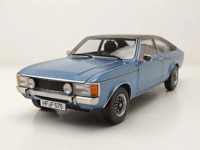 Ford Granada L Coupe 2. Serie 1975 blau metallic Modell 1:18 Touring Modelcars