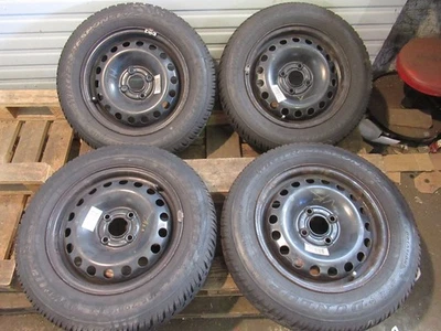 8mm! Dunlop Winterräder VW UP! Skoda Citigo Seat Mii 165/70 R14 5Jx14 ET35 4x100 - Bild 1 von 4