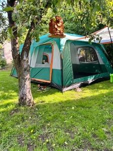 8-12 Person Camping Tent Automatic Instant Pop Up Outdoor Family Hiking Shelter - Picture 1 of 6