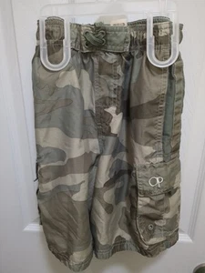 Op Ocean Pacific Camouflage Boys Swim Trunks Pre-owned Size M (8) - Picture 1 of 10