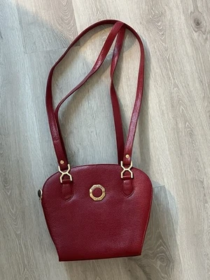 Cartera Boschino Italia roja vintage Foto 1 de 4