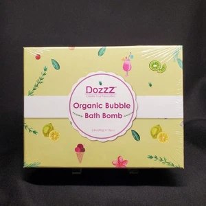 Dozzz ~ Organic Bubble Bath Bombs ~ 2.8oz(80g) X 12pcs ~ Sealed - Picture 1 of 5