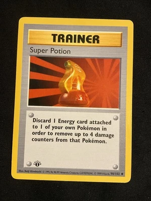 1st Edition Super Potion 090/102 Base Set (Shadowless) Regular - Image 1 of 3