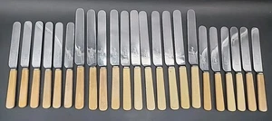 23 Vintage SHIRRAS LAING ABERDEEN Dessert & Butter Messer  - Bild 1 von 14