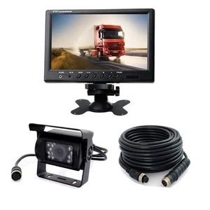 Vehicle Backup Camera and 9 inch Screen Monitor Kit + IR Night Vision Reverse... - Bild 1 von 9
