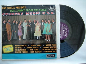 Hap Peebles Präsentiert, Country Musik U.S.A,HA-B-8185 VG Zustand Sehr RAR LP - Bild 1 von 1
