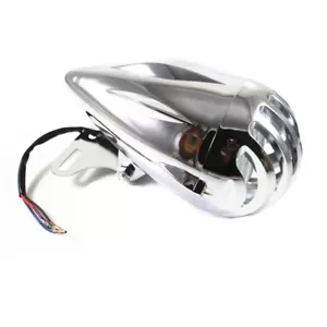 12v Motorcycle Bullet Head Light Headlight Lamp w/Bracket Mount For Harley Honda - Picture 1 of 10