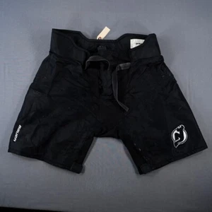 Pantalone Bauer Nero Shell Usato New Jersey Diavoli Curtis Lazar Taglia Large - Foto 1 di 4
