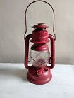 Vintage Red Nier Feuerhand Firenand No. 260 Kerosene Lantern Made In Germany