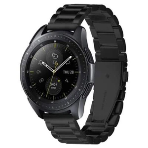 Armband für Galaxy Watch 20mm Spigen Uhrarmbänd Uhrbänd Uhrenarmband Schwarz - Zdjęcie 1 z 8