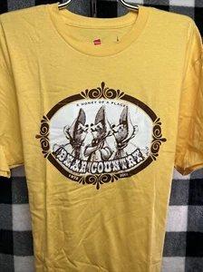 Disney Parks Bear Country T Shirt Short Sleeve  "A Honey of a Place"  Adult SM - Picture 1 of 5