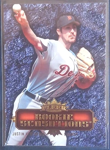 JUSTIN VERLANDER 2007 FLEER ROOKIE SENSATIONS #RS-JV TIGERS GIANTS - Picture 1 of 3