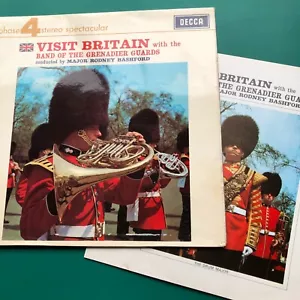 Grenadier Guards VISIT BRITAIN Military LP +INSERT Wales Highlanders Eton London - Picture 1 of 24