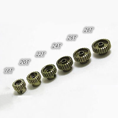 48P 7075 Hardened Motor Gear Spare for XIS CS R31 SCX10 RC Car Model Accessories - Image 1 of 2