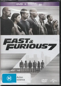 Fast & Furious - Vin Diesel Dwayne Johnson Region 4 Pal Dvd Brand New Sealed - Picture 1 of 2