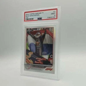 PSA 9 - Max Verstappen #2 - SSP - 2022 Topps Chrome F1 - Picture 1 of 4