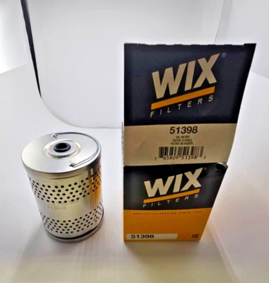WIX Engine Oil Filter 51398 for MERCEDES-BENZ 280SE 1972-1973 V8-4.5L - Image 1 of 4