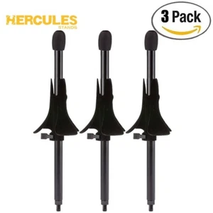 3-PACK Hercules DS501B Deluxe Velvet Peg For Trumpet or Cornet - Picture 1 of 1